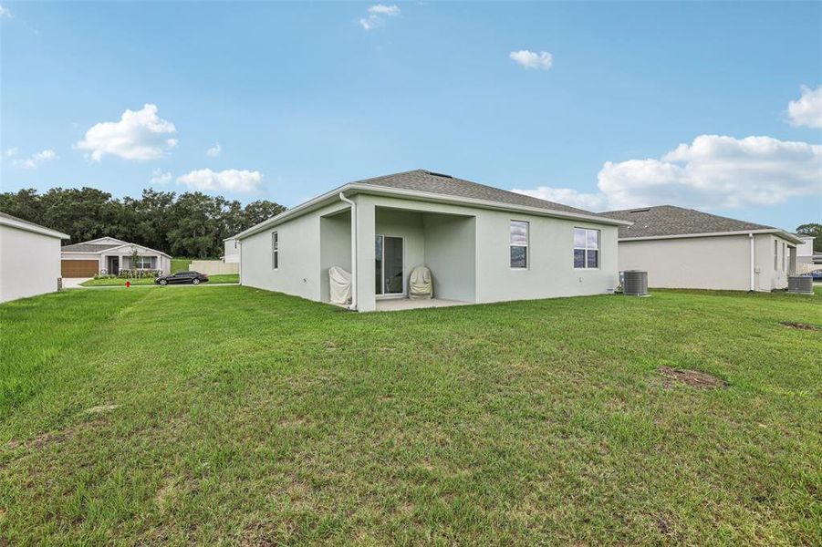 Front exterior of a new home in Sorrento Pines, Sorrento, FL, highlighting curb appeal (Image 19). Front exterior of a new home in Sorrento Pines, Sorrento, FL, highlighting curb appeal (Image 19).