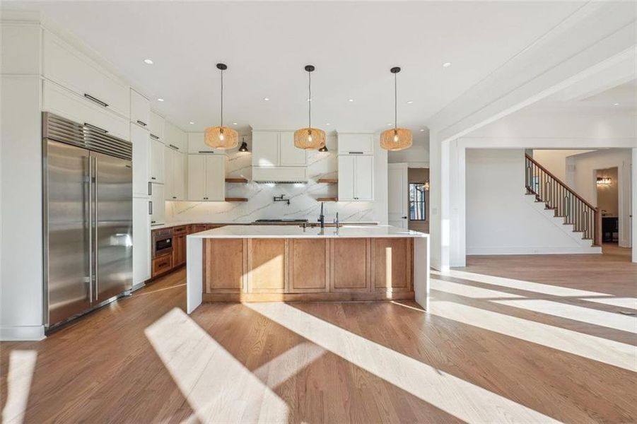 Furnished interior view inside a new home in , Atlanta (Image 25).