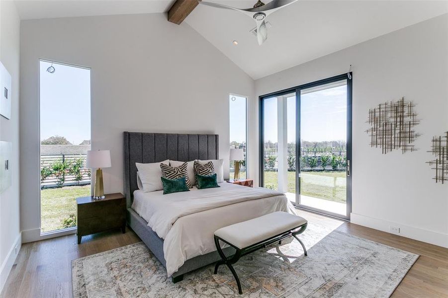 Furnished interior view inside a new home in Avadene at Las Colinas, Irving (Image 19).