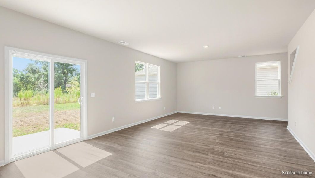 Spacious, unfurnished interior of a new home in Saltgrass Landing, Winnabow (Image 14).