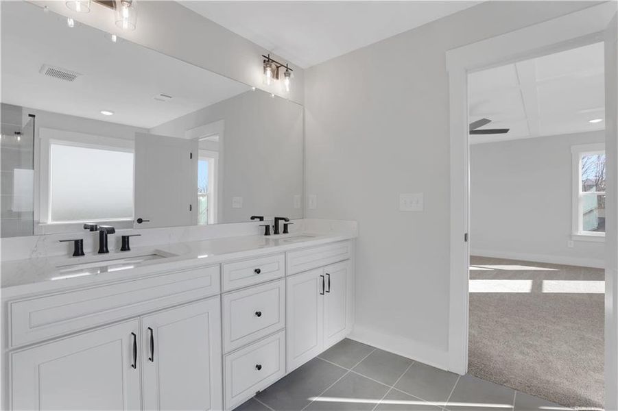 Furnished interior view inside a new home in Cambridge, Flowery Branch (Image 13).