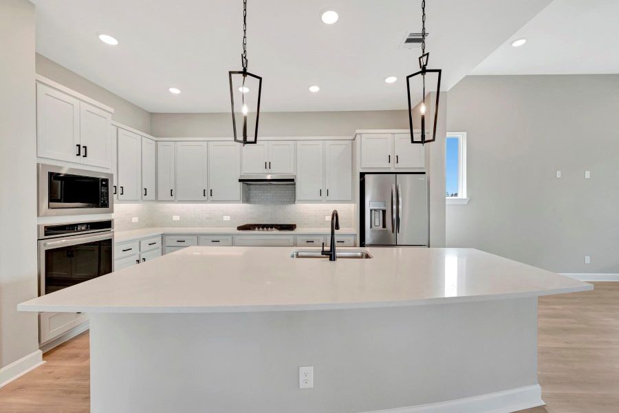Furnished interior view inside a new home in COLTON 45' Homesites, Todd Mission (Image 10).