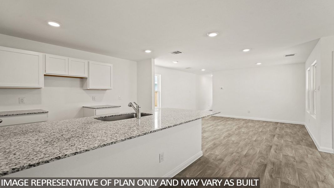 Furnished interior view inside a new home in Gemini, Splendora (Image 9).