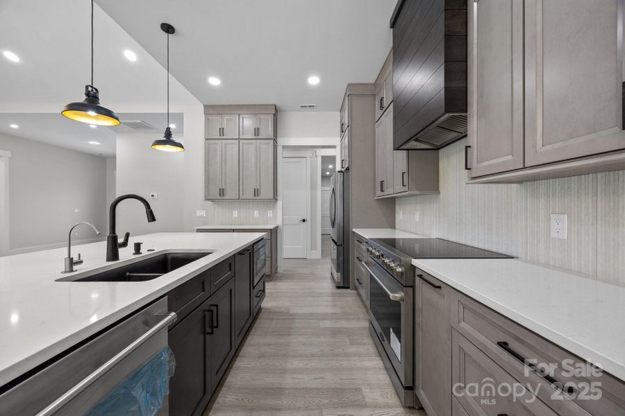 Furnished interior view inside a new home in , Peachland (Image 16). Furnished interior view inside a new home in , Peachland (Image 16).