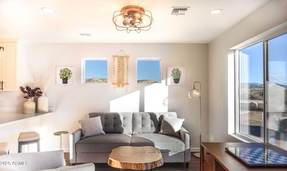 Light Filled Living Room