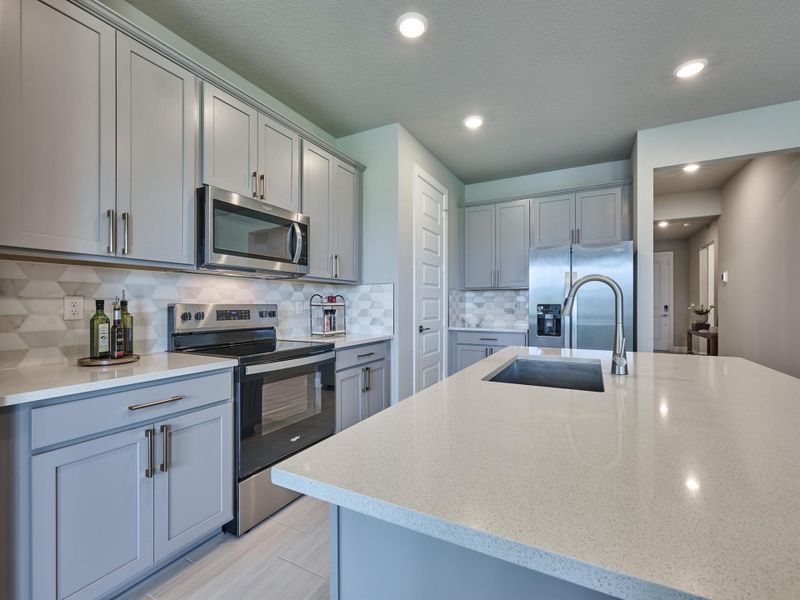Furnished interior view inside a new home in Azalea, Port St. Lucie (Image 33).