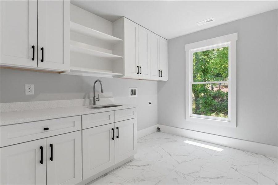 Furnished interior view inside a new home in , Canton (Image 43).