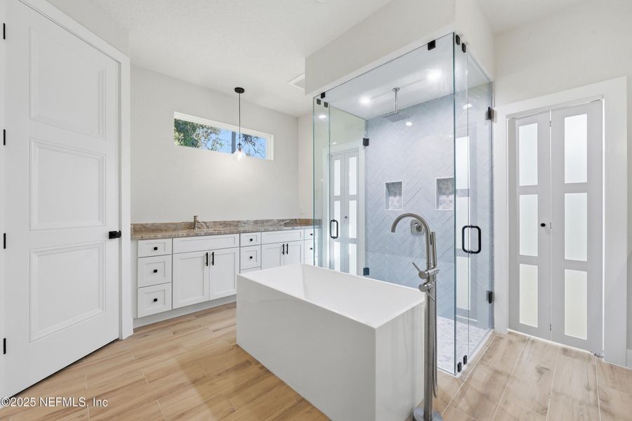 Furnished interior view inside a new home in , Flagler Beach (Image 12). Furnished interior view inside a new home in , Flagler Beach (Image 12).