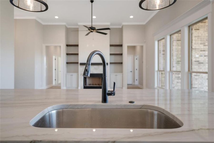 Furnished interior view inside a new home in , Waco (Image 4).