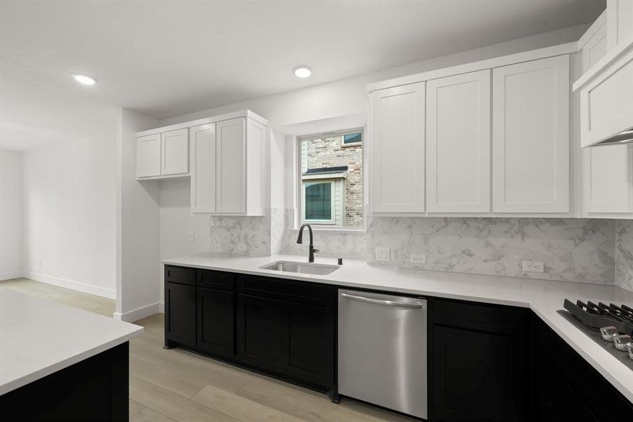 Furnished interior view inside a new home in Hawkins Meadows, Midlothian (Image 12).