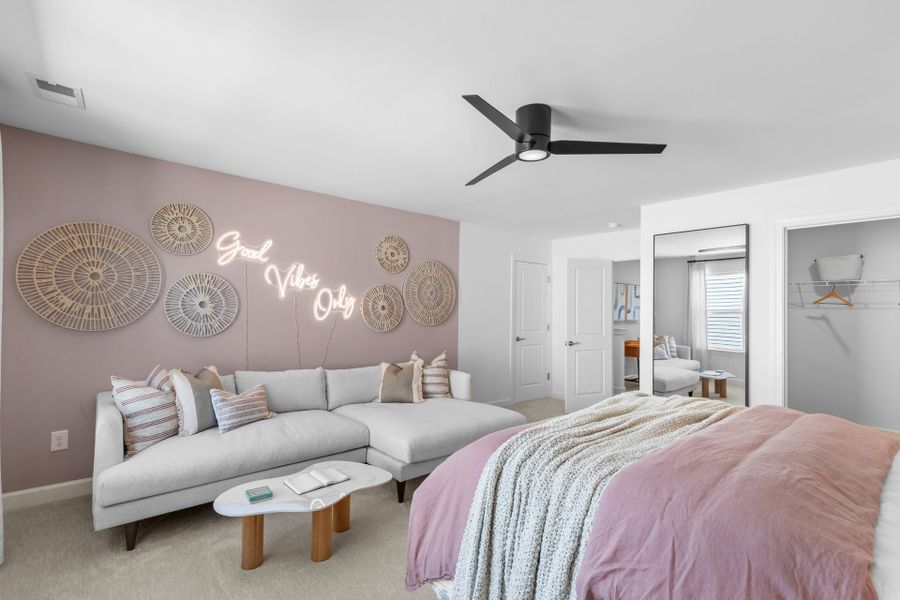 Representative furnished interior of a home built from the The Seashore by Chesapeake Homes in Coastal Club of the Carolinas, Calabash (Image 44).