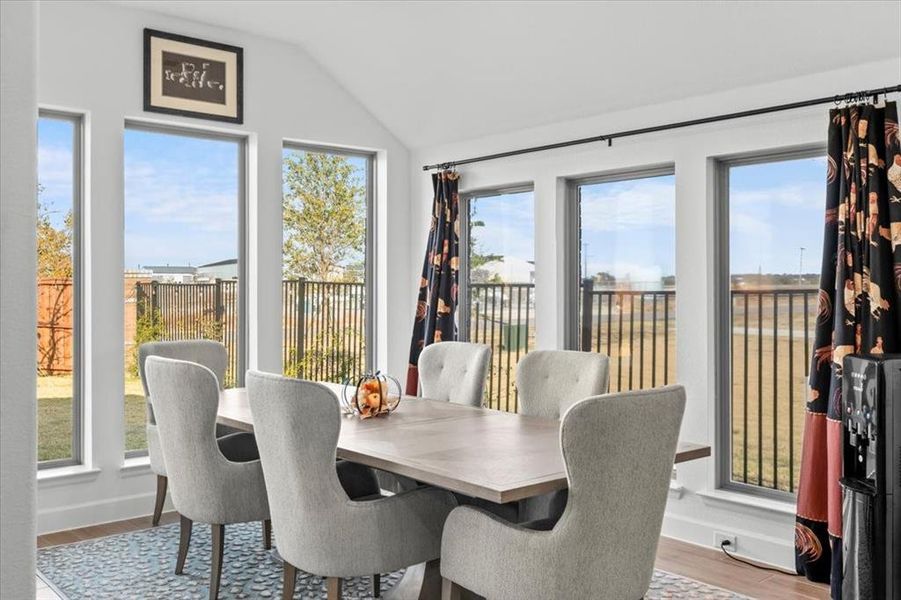 Furnished interior view inside a new home in North Sky 65', Celina (Image 13). Furnished interior view inside a new home in North Sky 65', Celina (Image 13).