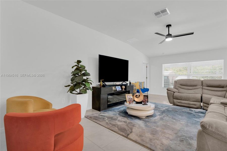 Furnished interior view inside a new home in , Lehigh Acres (Image 16).