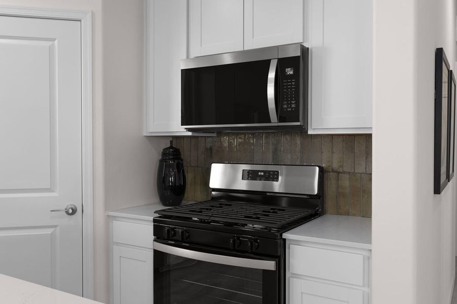 Stainless-steel appliances