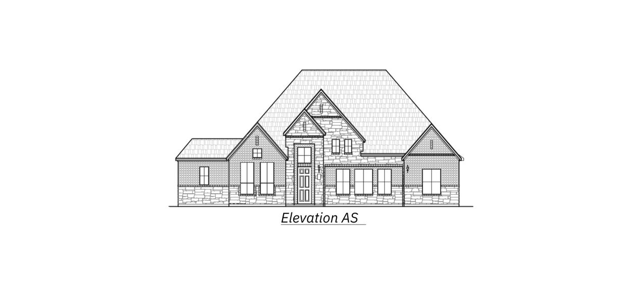 Representative exterior photo of a completed home built from the Silas by Chesmar Homes in Sienna Lakes, San Antonio, TX (Image 2).