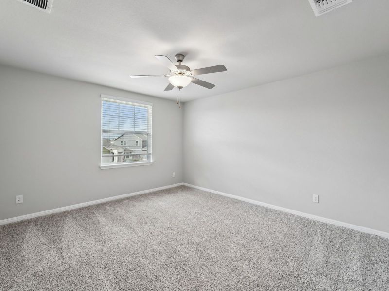 Spacious, unfurnished interior of a new home in Riverbend at Double Eagle - Boulevard Collection, Cedar Creek (Image 14).