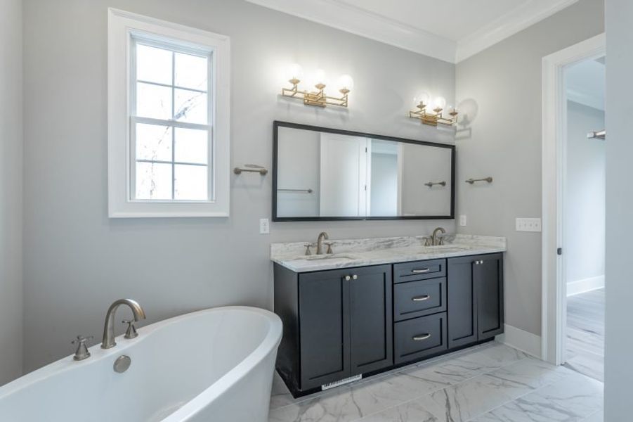 Representative furnished interior of a home built from the Carolina B by Riverstone Construction, LLC in Faith View, Ooltewah (Image 19). Representative furnished interior of a home built from the Carolina B by Riverstone Construction, LLC in Faith View, Ooltewah (Image 19).