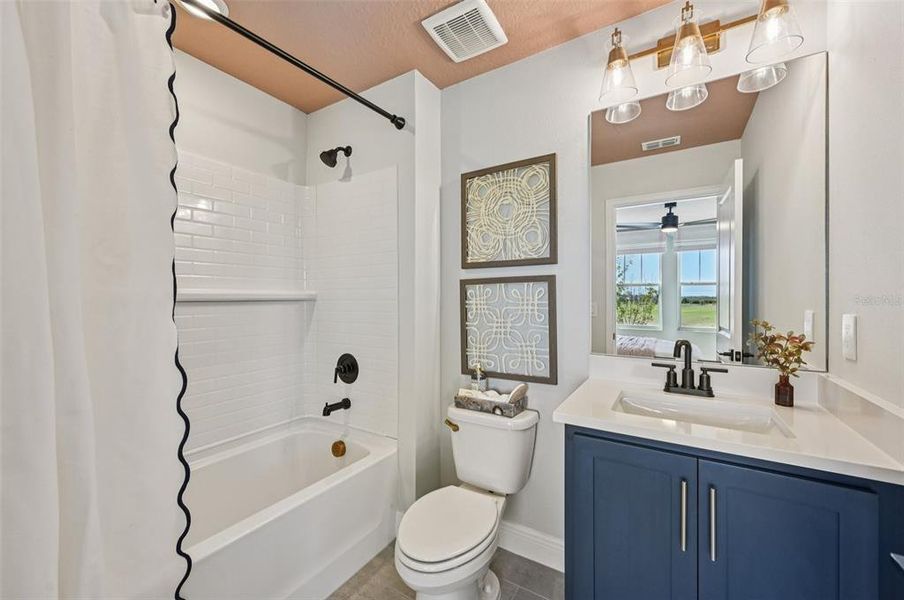 Furnished interior view inside a new home in , Parrish (Image 16).