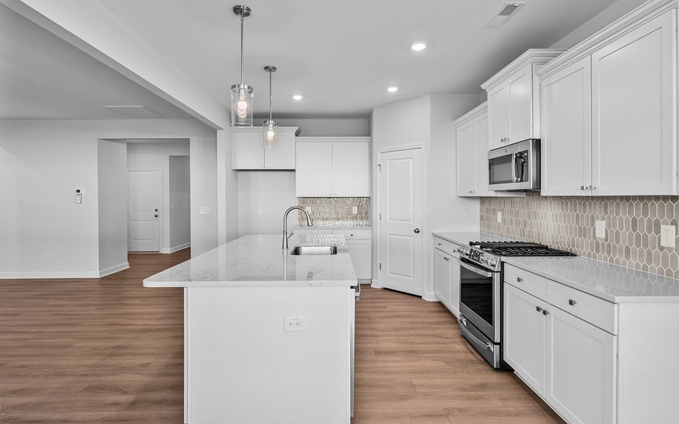 Furnished interior view inside a new home in Hanes Lake, Winston-Salem (Image 8).