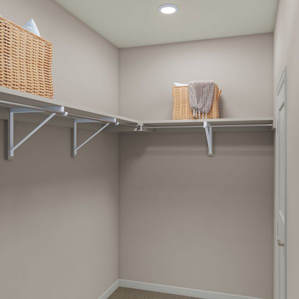 Representative unfurnished interior of a home built from the 2804 by Tri Pointe Homes in The Aurora Highlands, Aurora (Image 23).