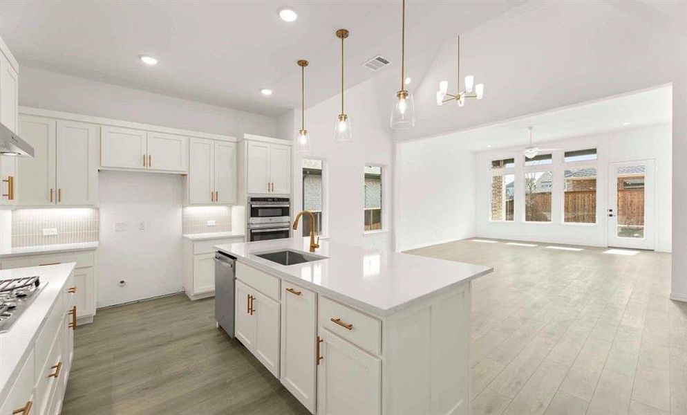 Furnished interior view inside a new home in Inspiration, Wylie (Image 7).