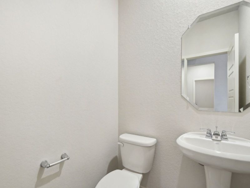 Furnished interior view inside a new home in Sagebrooke - Classic Series, San Antonio (Image 11).