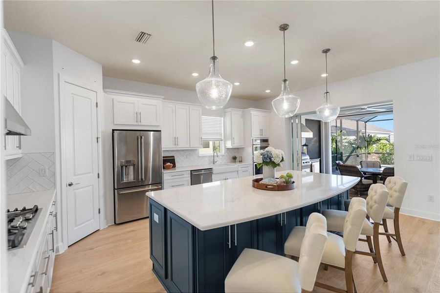 Furnished interior view inside a new home in , Bradenton (Image 33).