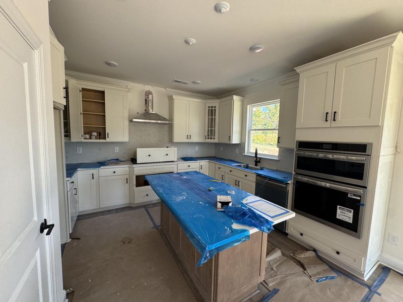 In-progress construction of a new home in The Meadows at Laurelbrook, Sherrills Ford, NC (Image 12).