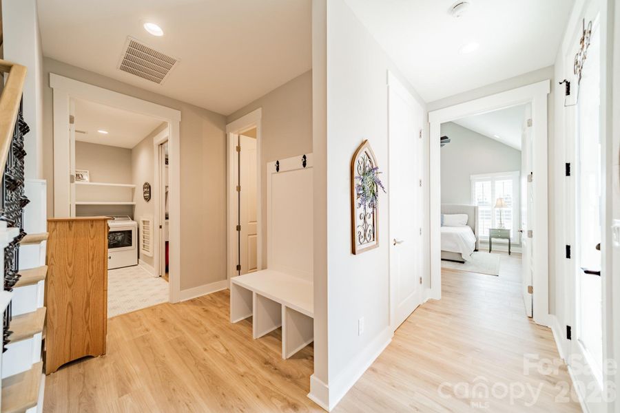 Furnished interior view inside a new home in , Clover (Image 28).