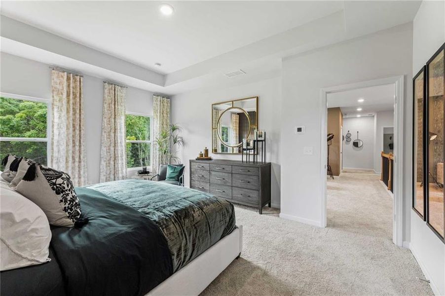 Furnished interior view inside a new home in Oakhurst Manor, McDonough (Image 18). Furnished interior view inside a new home in Oakhurst Manor, McDonough (Image 18).