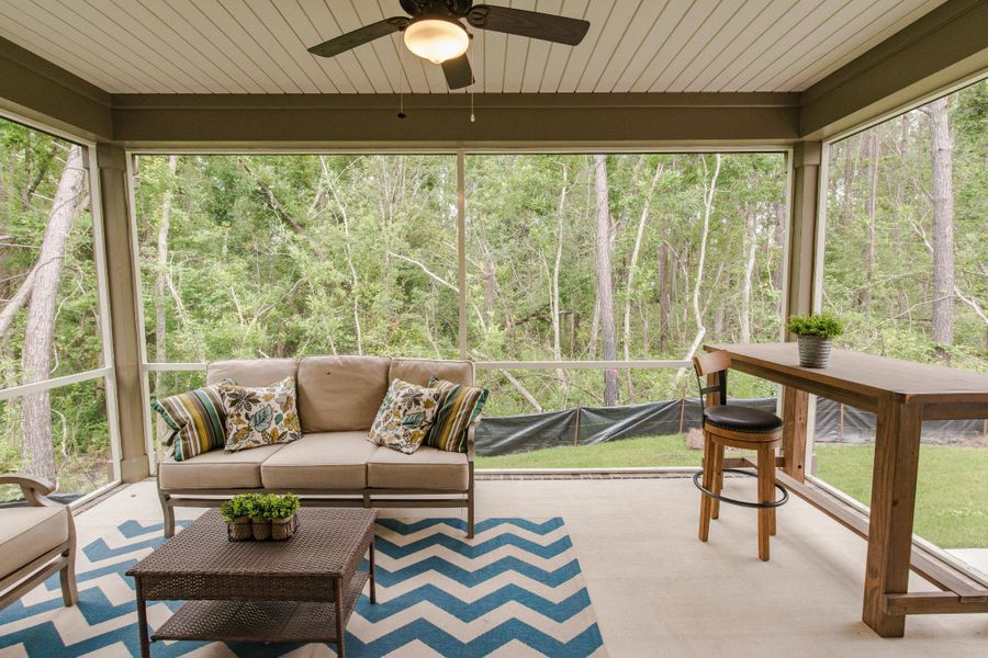 Representative furnished interior of a home built from the McKinley by Bill Clark Homes in The Sanctuary at Sunset Beach, Sunset Beach (Image 67). Representative furnished interior of a home built from the McKinley by Bill Clark Homes in The Sanctuary at Sunset Beach, Sunset Beach (Image 67).