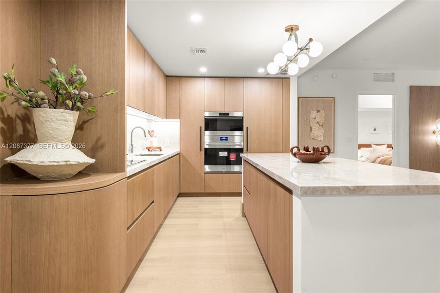 Furnished interior view inside a new home in , Bay Harbor Islands (Image 21).