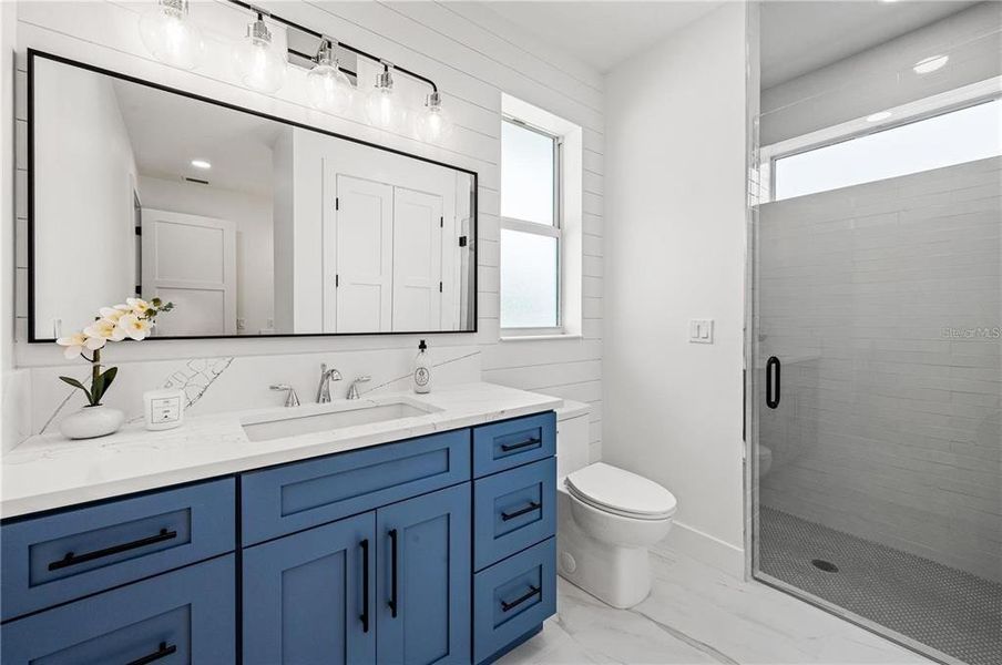 Furnished interior view inside a new home in , Sarasota (Image 38).