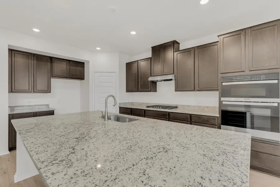 Furnished interior view inside a new home in Salerno - Hallmark Collection, Round Rock (Image 10). Furnished interior view inside a new home in Salerno - Hallmark Collection, Round Rock (Image 10).