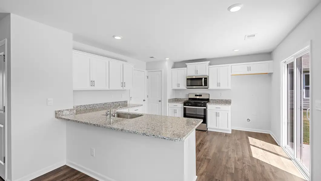 Furnished interior view inside a new home in Tyger Pines, Moore (Image 9).