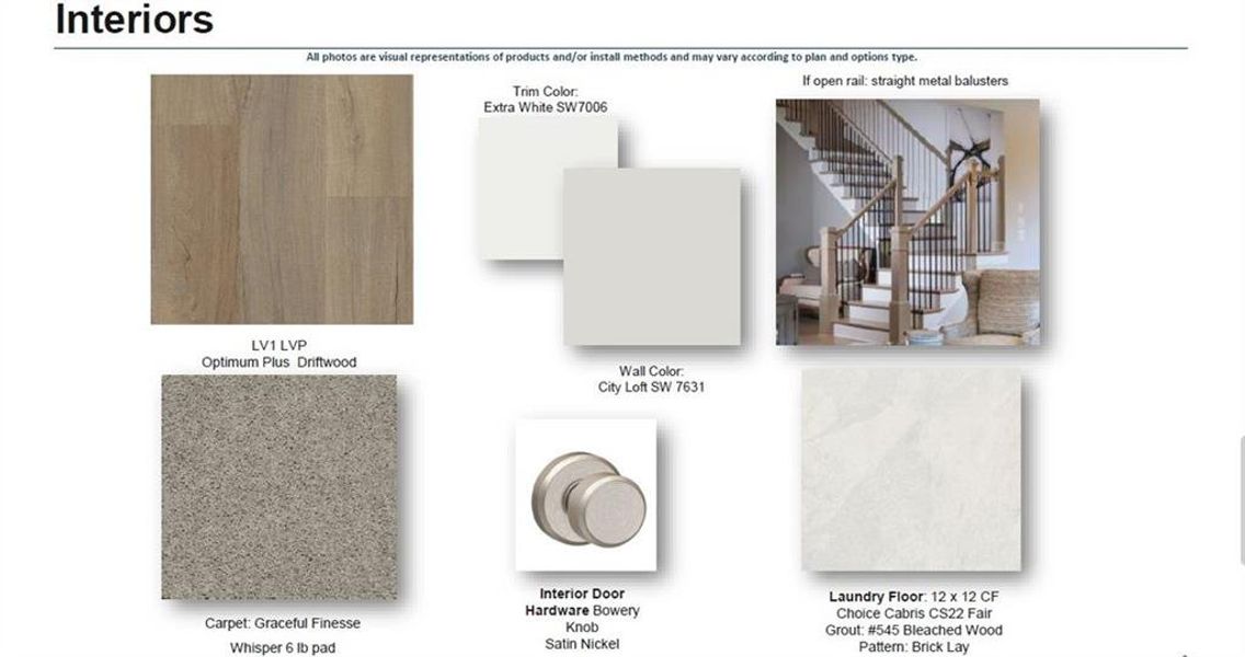 Sample of building materials used in homes in Waterhaven, Cumming (Image 35).