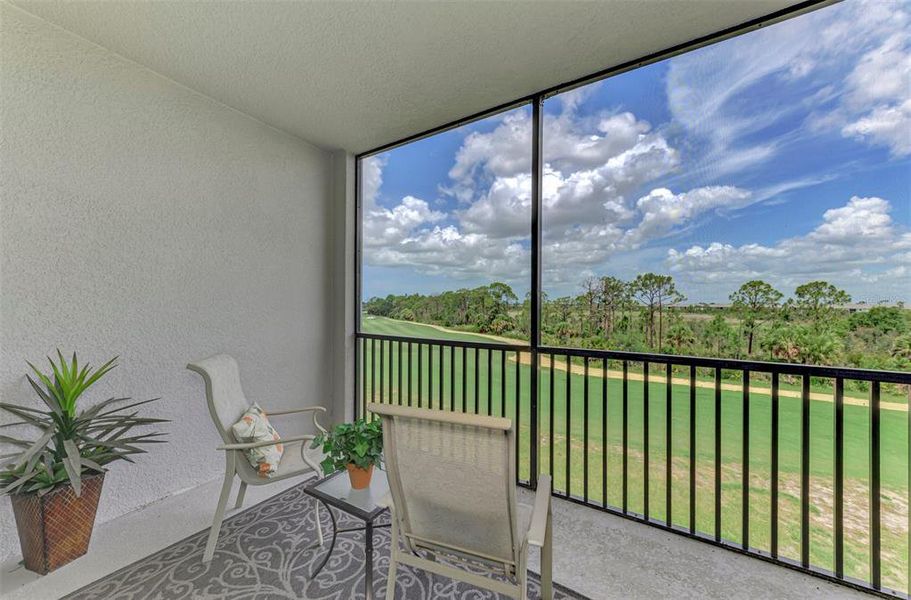 Exterior details and patio area of a home in Wellen Park Golf & Country Club, Venice (Image 25).