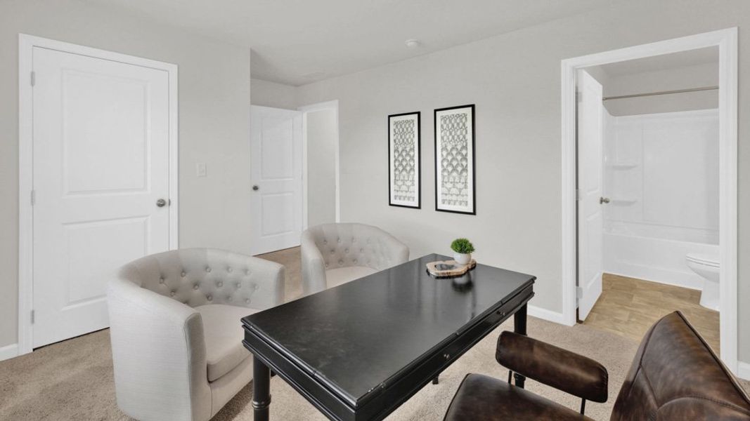 Furnished interior view inside a new home in Fieldcrest Acres, Blountville (Image 33).
