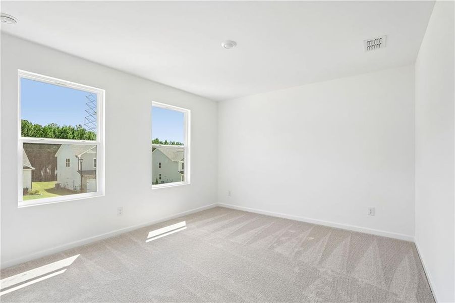 Spacious, unfurnished interior of a new home in Heritage River, Euharlee (Image 28). Spacious, unfurnished interior of a new home in Heritage River, Euharlee (Image 28).
