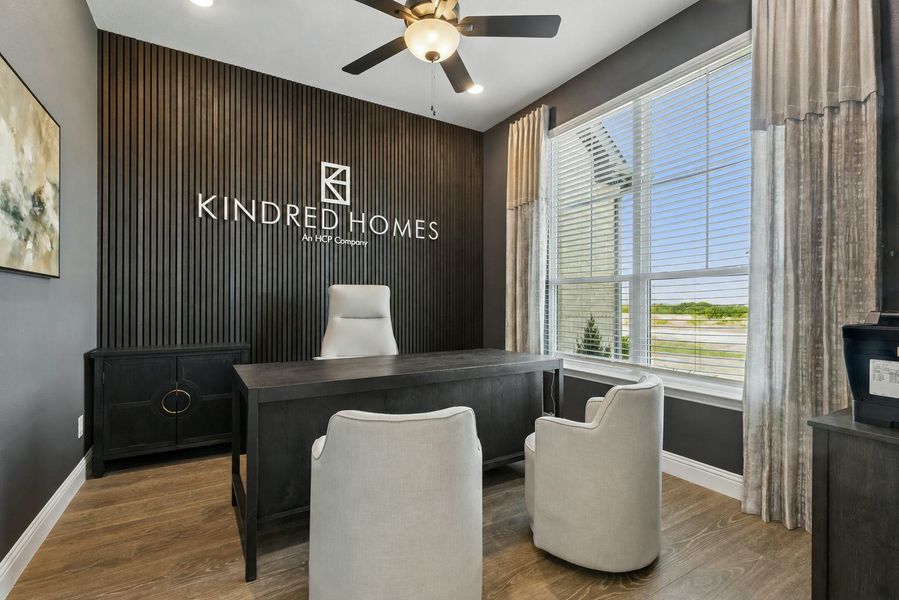 Representative furnished interior of a home built from the Dickson by Kindred Homes in Oak Creek Ranch, Waxahachie (Image 19).