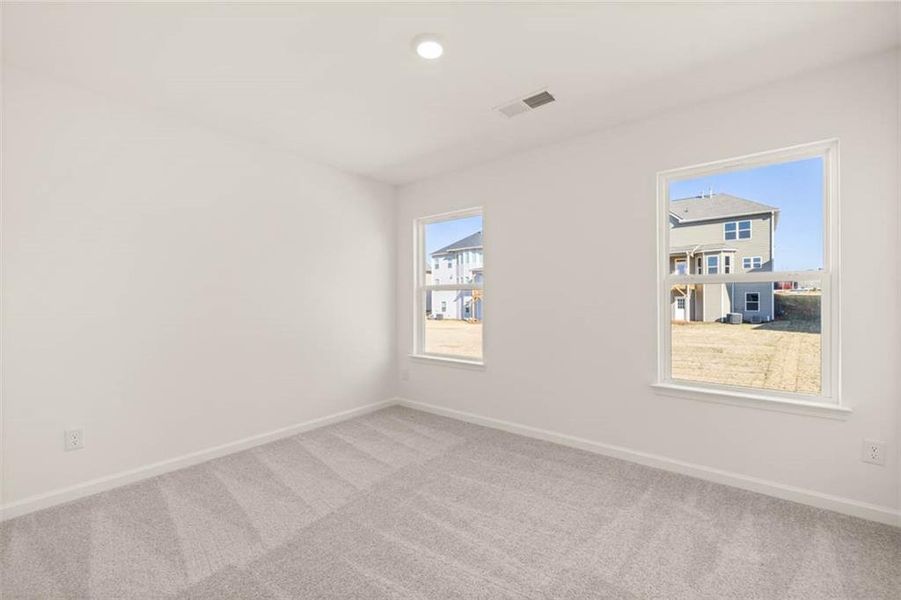 Spacious, unfurnished interior of a new home in Westland, Bogart (Image 34). Spacious, unfurnished interior of a new home in Westland, Bogart (Image 34).