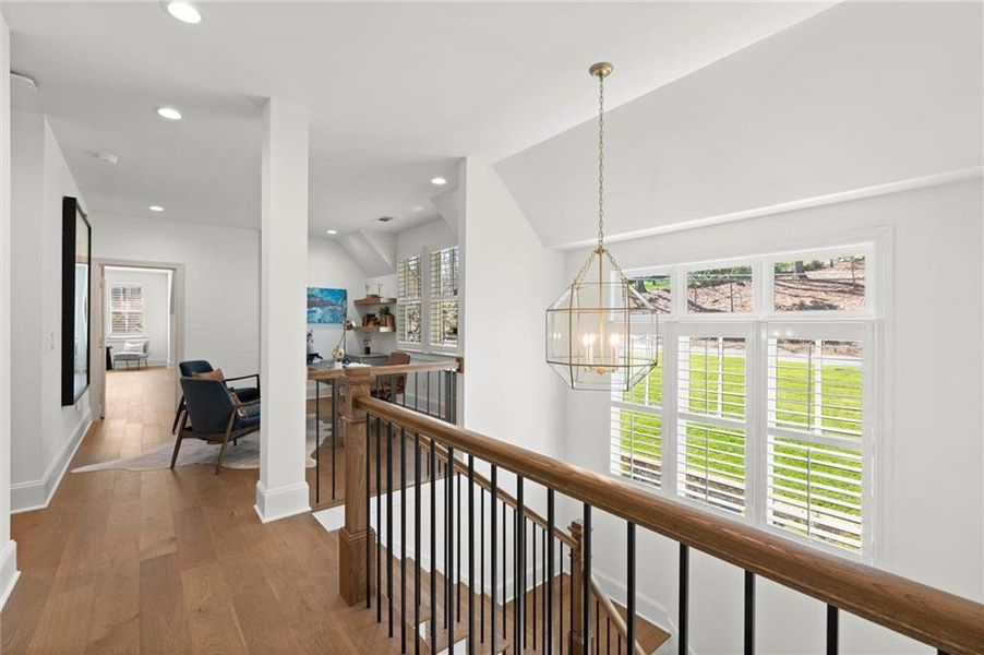 Furnished interior view inside a new home in , Marietta (Image 70). Furnished interior view inside a new home in , Marietta (Image 70).