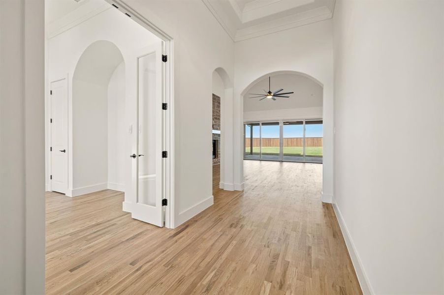 Spacious, unfurnished interior of a new home in , Haslet (Image 22).