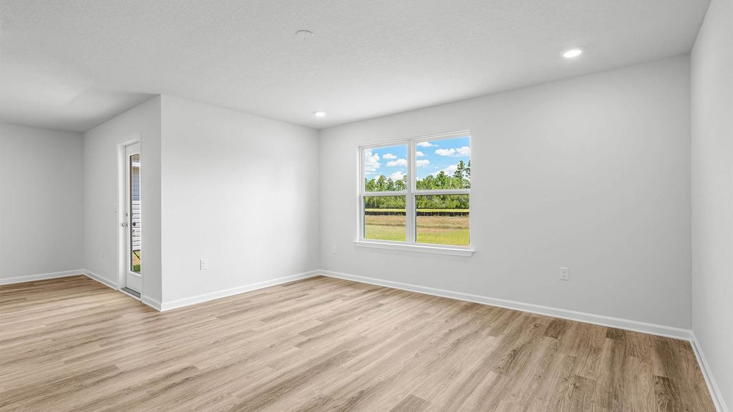 Representative unfurnished interior of a home built from the The Cali by D.R. Horton in Morningside, Panama City (Image 25). Representative unfurnished interior of a home built from the The Cali by D.R. Horton in Morningside, Panama City (Image 25).