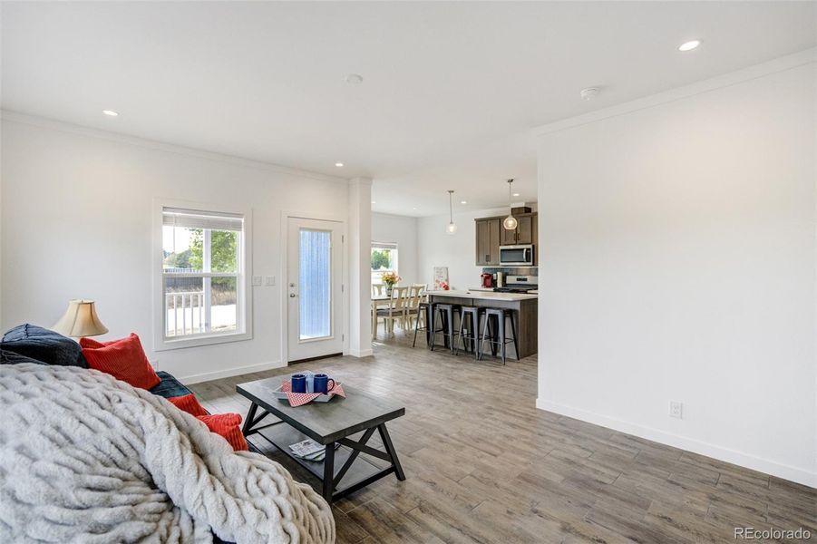 Furnished interior view inside a new home in , Limon (Image 9).