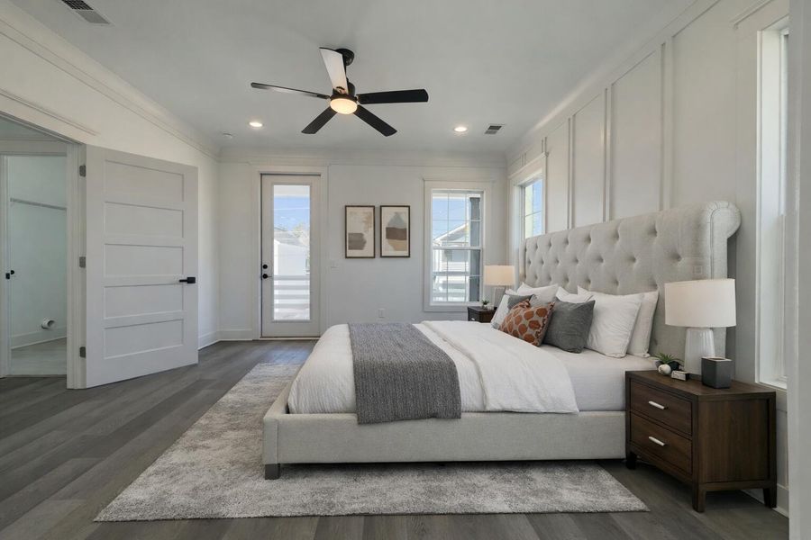 Furnished interior view inside a new home in , North Charleston (Image 10). Furnished interior view inside a new home in , North Charleston (Image 10).