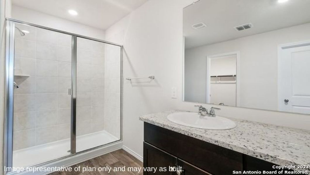 Furnished interior view inside a new home in Redbird Ranch, San Antonio (Image 9). Furnished interior view inside a new home in Redbird Ranch, San Antonio (Image 9).