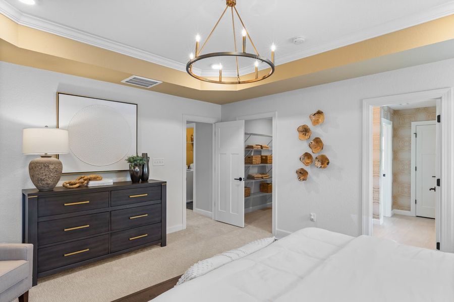 Representative furnished interior of a home built from the The Waverunner by Chesapeake Homes in Coastal Club of the Carolinas, Calabash (Image 31).