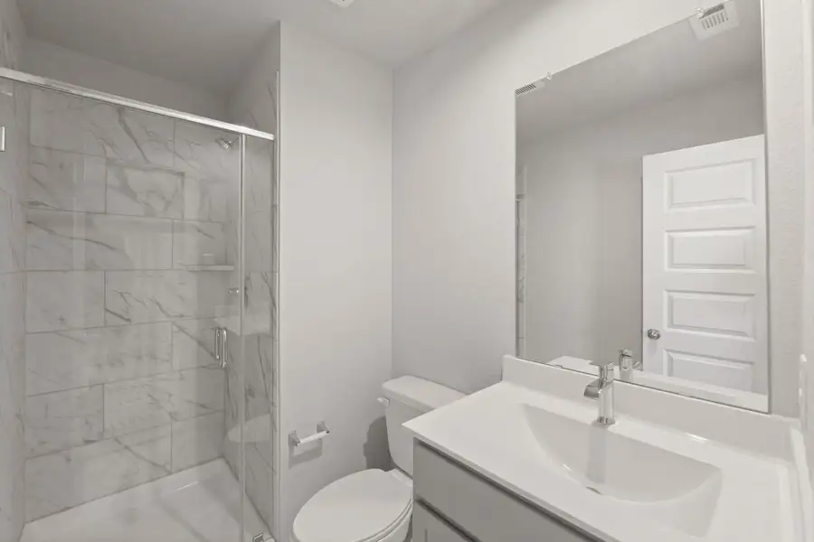 Furnished interior view inside a new home in Cypresswood Landing, Humble (Image 7).