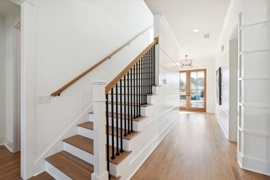 Representative unfurnished interior of a home built from the Edisto by Homes by Dickerson in Charleston Proper, Charleston (Image 10).